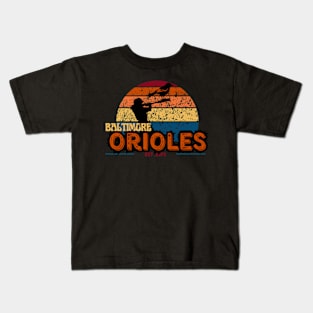 orioles baseball Kids T-Shirt